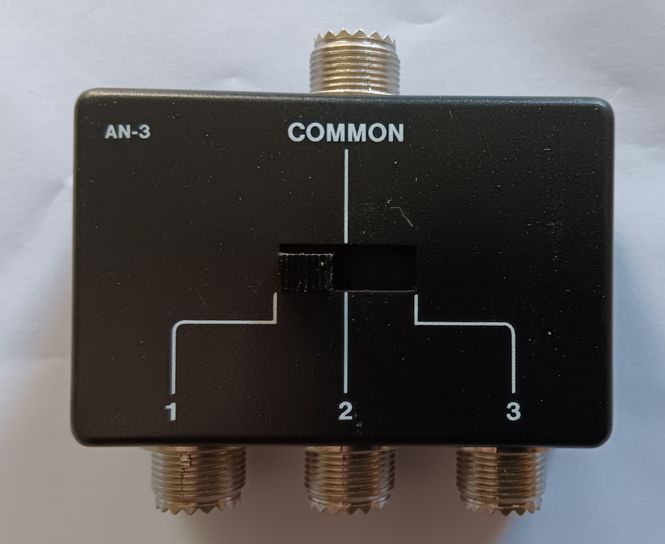Hovedbilde Antennevelger PL-239, 3-veis