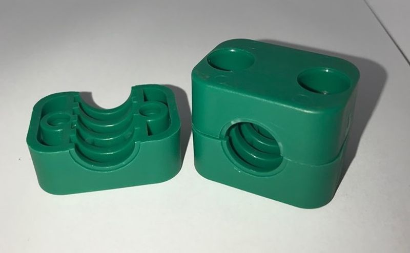 Rør/hydraulikk  klammer