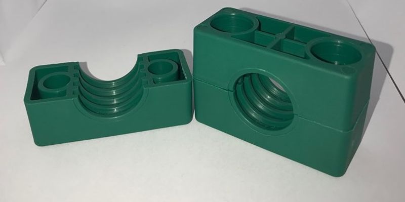 Rør/hydraulikk  klammer
